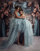 Formal Lace Design Mother Daughter Party Dresses