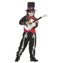 Kids Skeleton Roses Clothing Suit with Hat Scary Style childrensterritory