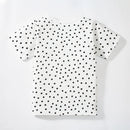 Cute Cartoon Print Summer T-Shirts For Kids childrensterritory