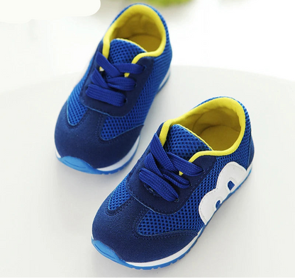 Kids Breathable Running Sneakers For Boys Girls