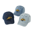 Little Boys Grls Bulldozer Embroidered Cotton Baseball Caps childrensterritory