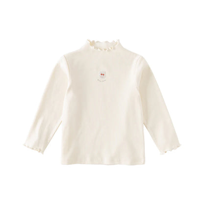 Kids Girls Casual Long Sleeve Cotton Tops for Autumn childrensterritory