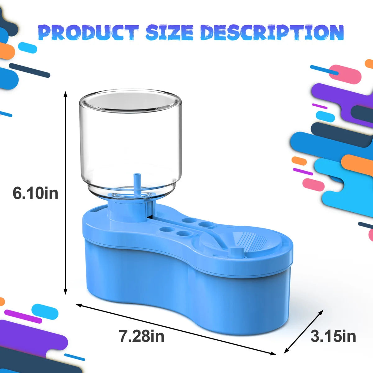 Automatic Paint Brush Cleaning Bucket Art Tools childrensterritory