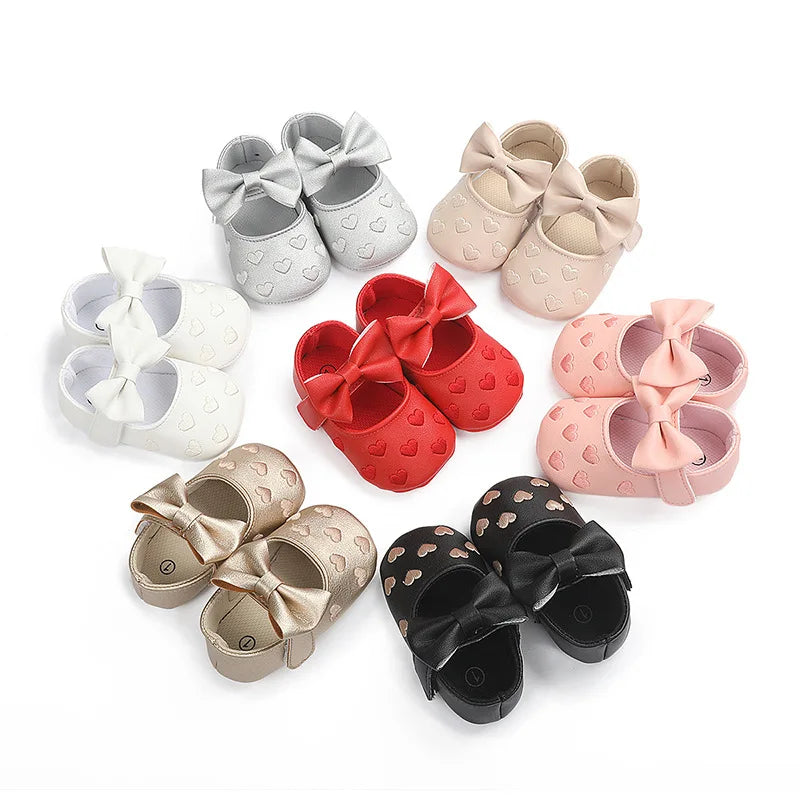 Newborn Baby Classic Multicolor Leather Shoes childrensterritory