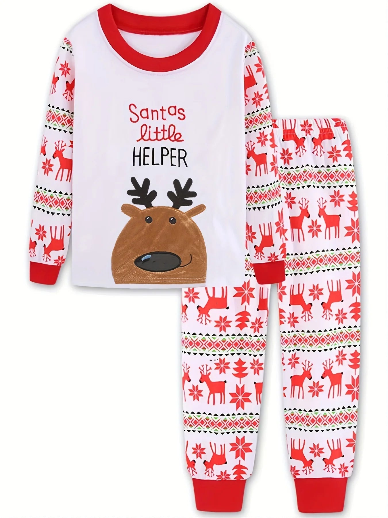 Cartoon Print Long Sleeves Kids Autumn Clothing Set childrensterritory