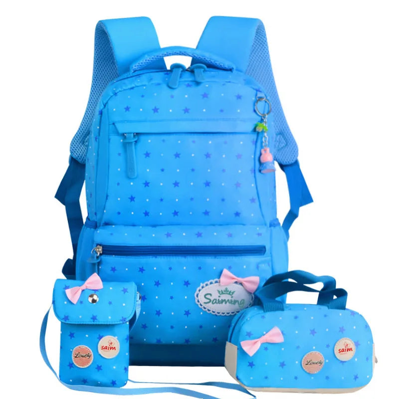 3pcs/set Lovely Print Fashion Backpacks for Children childrensterritory