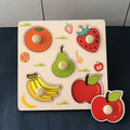 Kids Shape Matching Wooden Puzzle Educational Toys childrensterritory