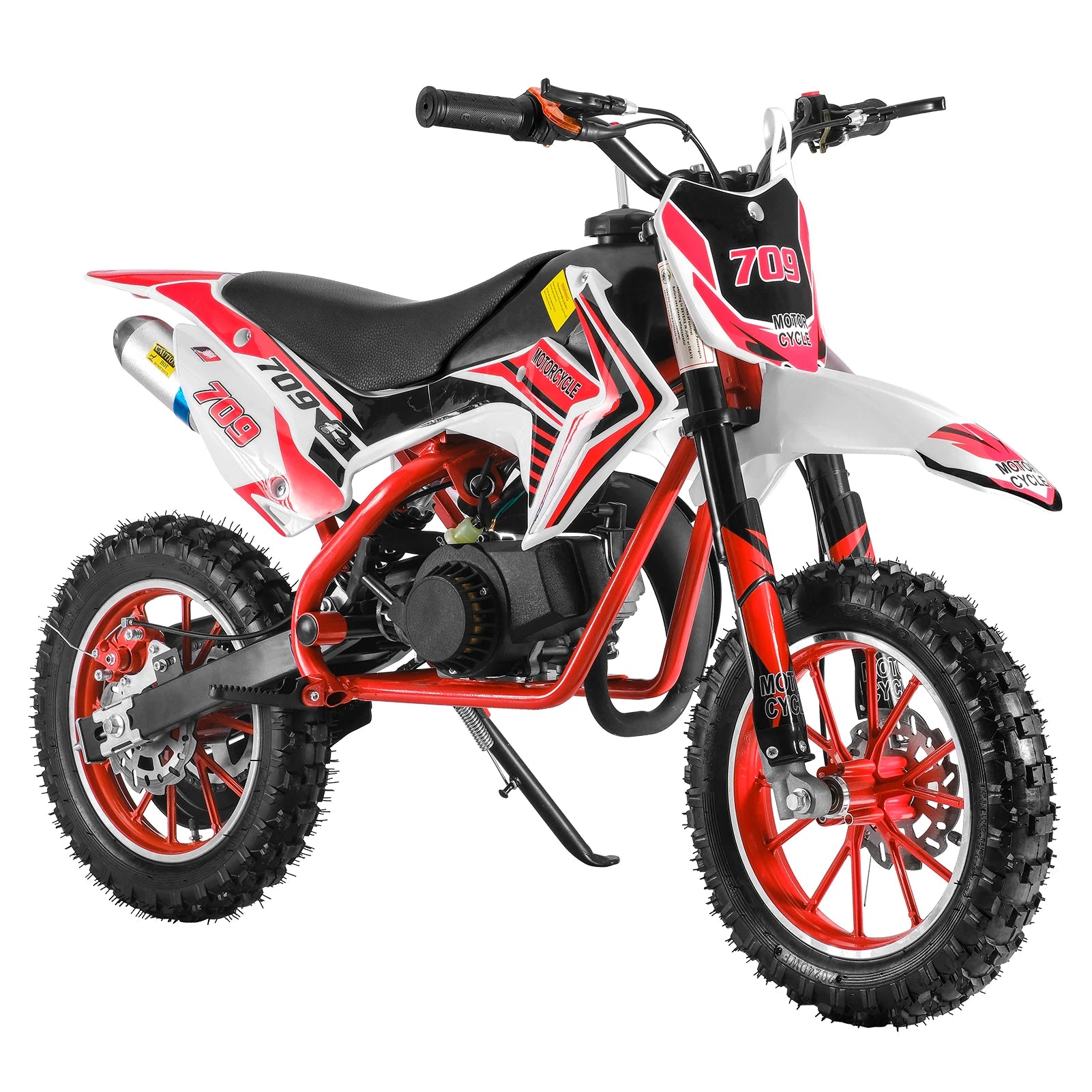 Off-road Mini Motorcycle for Kids with Front and Rear Disc Brakes childrensterritory