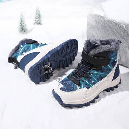 Kids’ Fur-Accented Stylish Casual Shoes childrensterritory