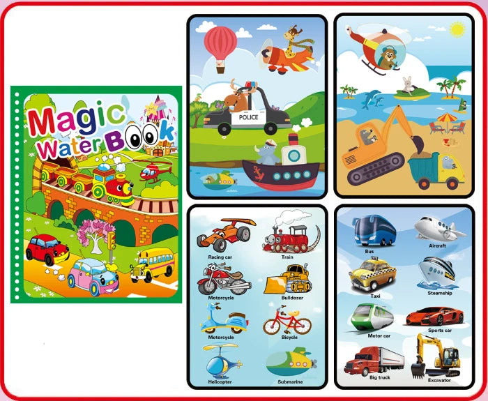 Kids Magic Water Coloring Books Toys for Birthday Gifts childrensterritory