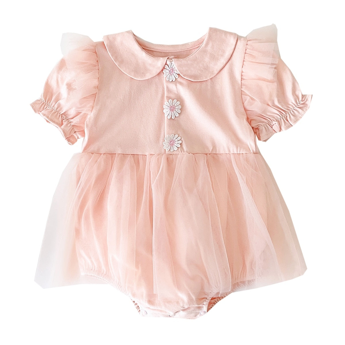 Baby Girl Princess Party Bodysuits for Summer childrensterritory