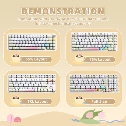 Colorful Cartoon Design Gaming keyboards childrensterritory