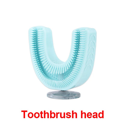 Automatic USB Rechargeable Kids U Shape Toothbrush childrensterritory