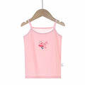 Young Girls Cartoon Design Soft Cotton Camisoles childrensterritory