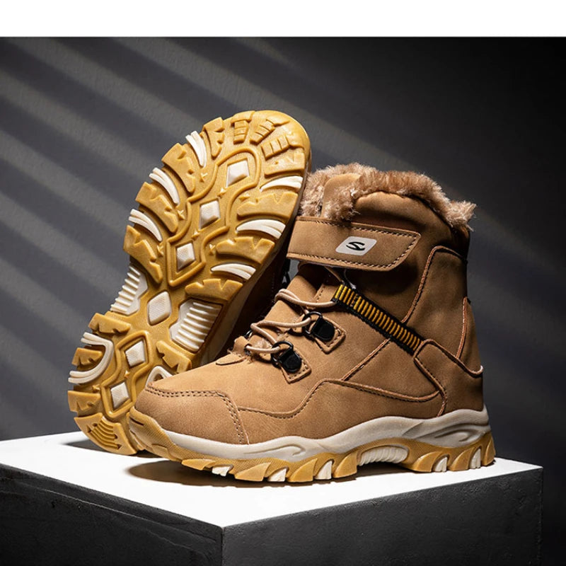 Kids High Quality Warm Platform Snow Boots childrensterritory