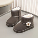 Baby Kids Fur Design Soft Casual Shoes