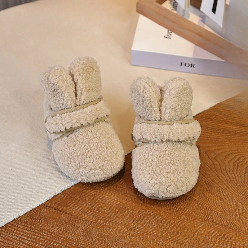 Kids' Solid Colour Soft Warm Casual Shoes