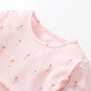 Little Girls Cartoon Ballet Girls Design Mesh Princess Dress childrensterritory