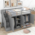 Multipurpose Loft Bed featuring Shelves, Closets, and Storage childrensterritory