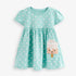 Cartoon Print A-Line Summer Casual Cotton Dress for Little Girls childrensterritory