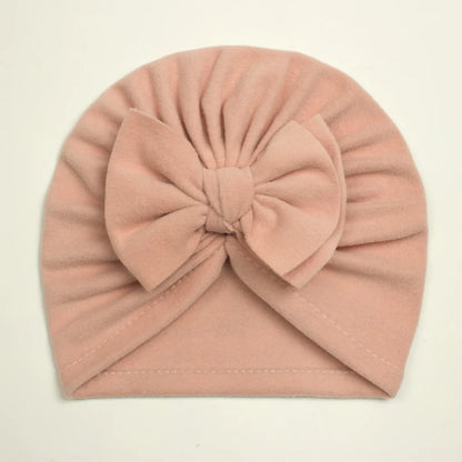 Baby Boys/Girls Bow Knotted Beanie/Photography Props