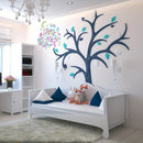 100Pcs 3D Colorful Luminous Stars Stickers for Bedroom childrensterritory