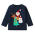 Cartoon Embroidered Kids Long Sleeves Cotton Tops childrensterritory