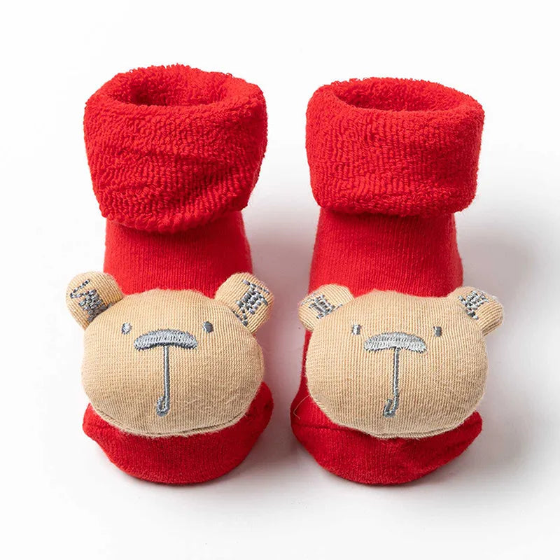 Baby Non-slip Printed Soft Christmas Socks childrensterritory