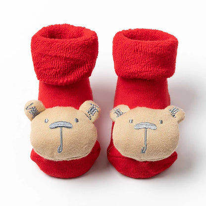 Baby Non-slip Printed Soft Christmas Socks childrensterritory