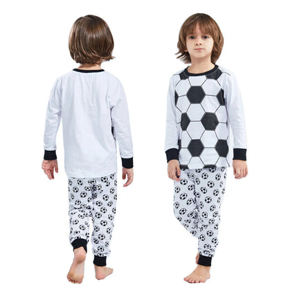 Football, Basketball, Baseball Print Pajamas for Kids childrensterritory