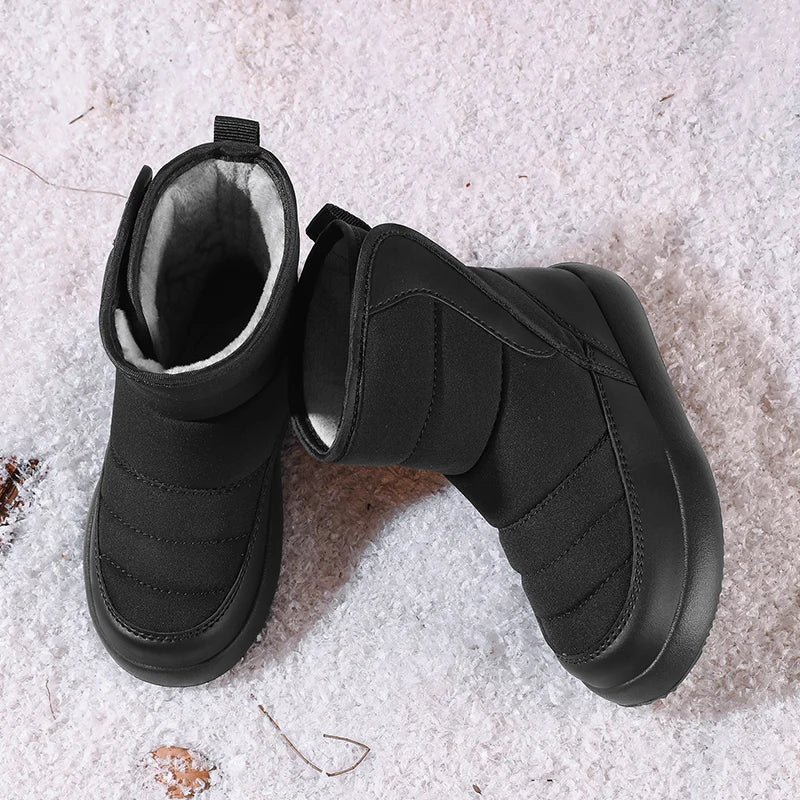 Kids Multicolor High Top Waterproof Warm Snow Boots childrensterritory