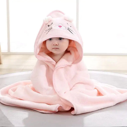 Cute Cartoon Design Super-Soft Kids Bath Towel childrensterritory