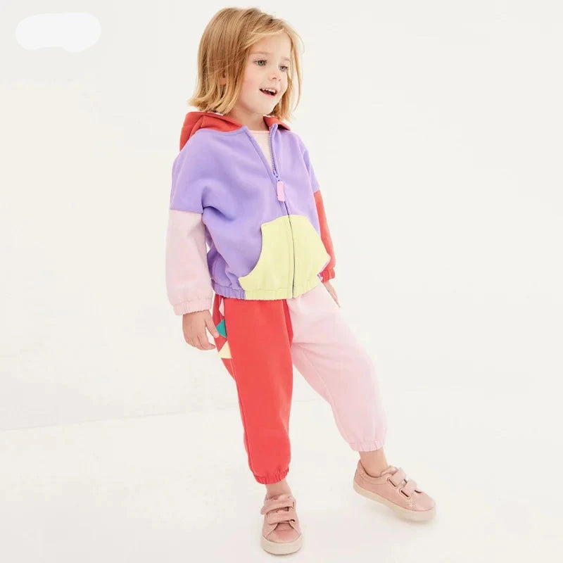 Cartoon Design Hoodies and Soft Pants Warm Outfits for Kids childrensterritory