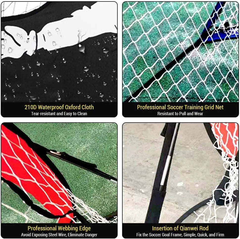 Portable Mini Soccer Goal Target Net Training Toy