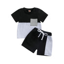 Baby Boys Short Sleeve Tops and Shorts Set for Summer childrensterritory