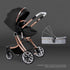 2 in 1 Folding Luxury High Landscape Baby Pram childrensterritory