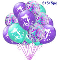 Under The Sea Theme Bubble Garlands, Seagrass, Seahorses Decor Supplies childrensterritory