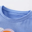Short-Sleeve Butterfly Print Girls' Summer T-Shirts childrensterritory