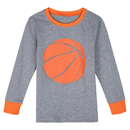 Football, Basketball, Baseball Print Pajamas for Kids childrensterritory