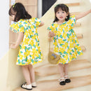 Kids Girls Floral Summer Princess Party Dresses childrensterritory