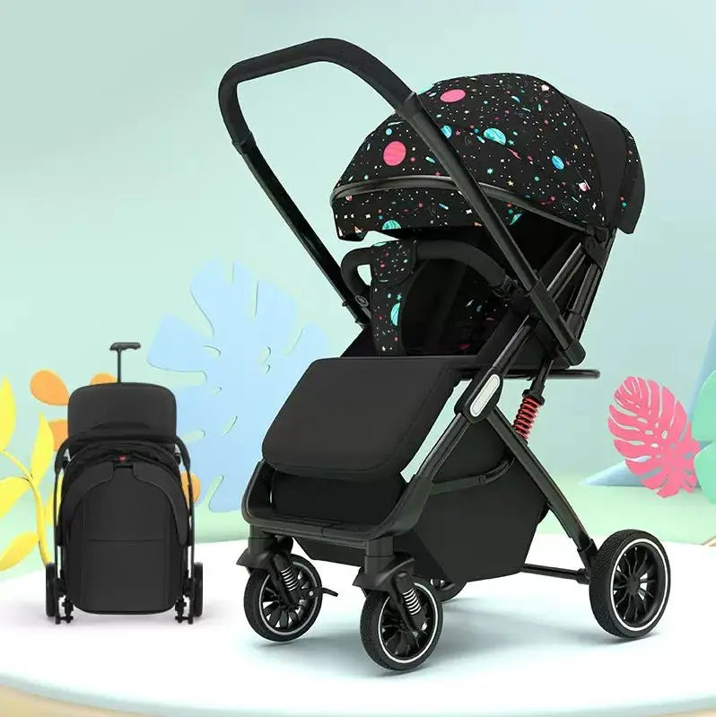 Bi-directional Lightweight High Landscape Baby Stroller childrensterritory