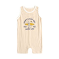Baby Boy Short Sleeve Cartoon Print Summer Romper childrensterritory
