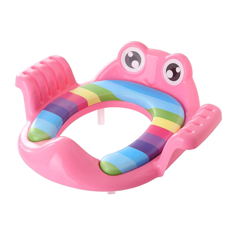 Toilet Training Potty Seat with Armrest for Baby or Kids childrensterritory