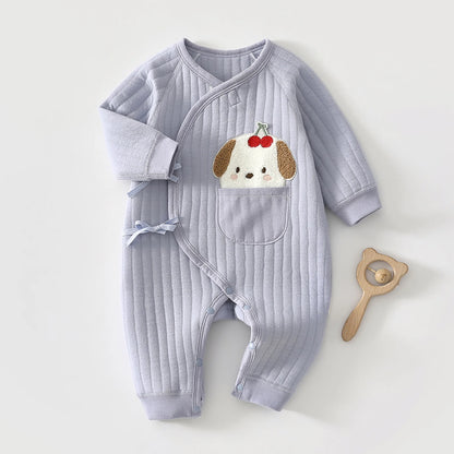 Baby Kids Long-Sleeved Winter Rompers