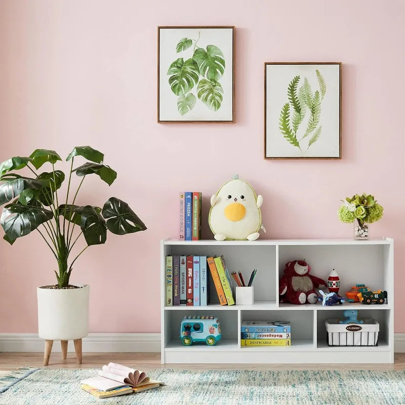Kids Storage Cabinet Flexible Stackable Bookcase