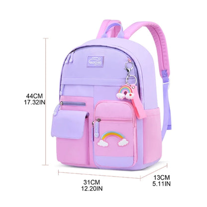 Kid Girl Anti-theft Nylon School Bags/Backpacks