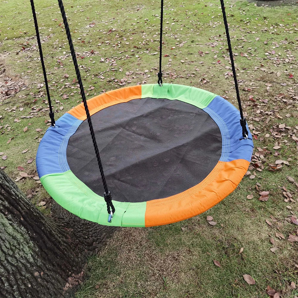 Adjustable Flying Saucer Swing Play Set for Kids
