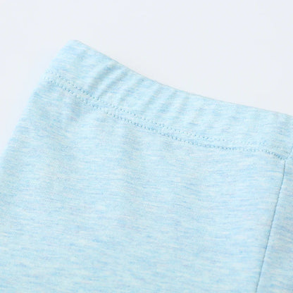 Flower Design Embroidery Cotton Leggings For Girls childrensterritory