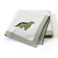 Cartoon Print Soft Cotton Fabric Baby Blankets childrensterritory