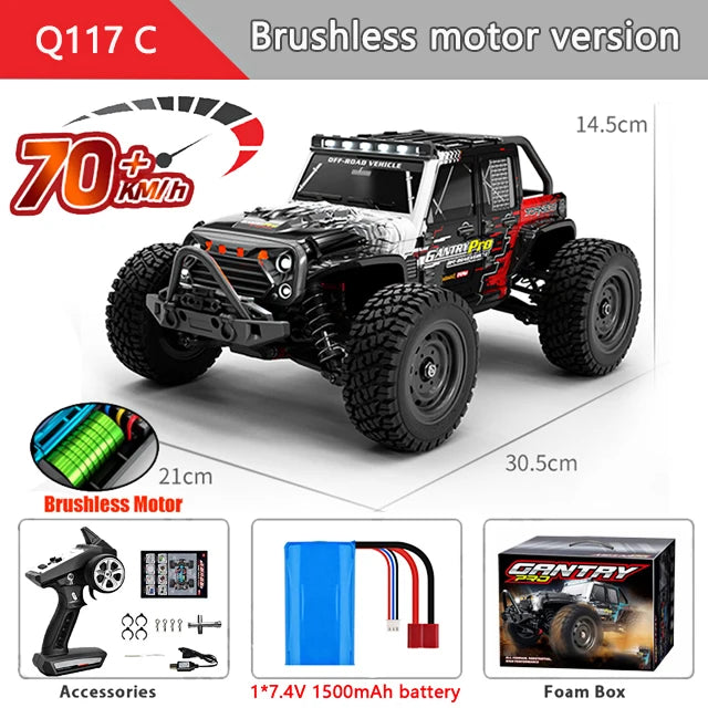 Off-Road Drift Simulation 4WD Rc Cars with LED childrensterritory